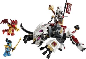 LEGO® Ninjago 71863 Zilvar en Grimtak het Drakenbeest