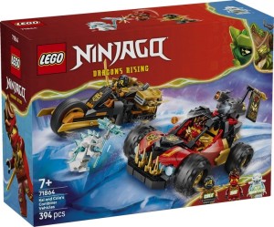 LEGO® Ninjago 71864 Kai en Cole's combivoertuigen