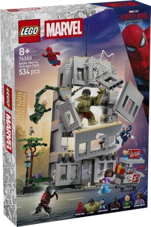 LEGO® Super Heroes 76350 Spider-Man vs. Hulk ultieme confrontatie