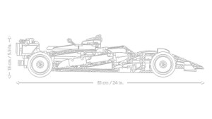 LEGO® Technic 42240 Aston Martin Aramco AMR25 F1® auto