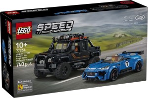 LEGO® Speed Champions 77264 Jaguar Project 7 en Land Rover Defender