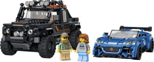 LEGO® Speed Champions 77264 Jaguar Project 7 en Land Rover Defender