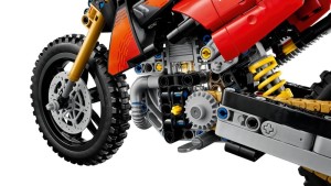 LEGO® Technic 42238 Ducati Desmo450 MX Factory motor