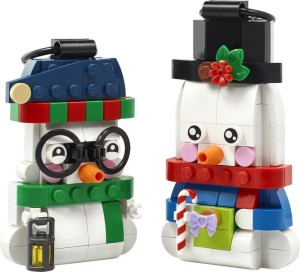 LEGO® Iconic 40812 Sneeuwpopornamenten