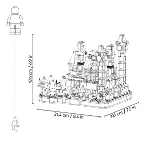 LEGO® Wednesday 76788 Nimmermeer Academie